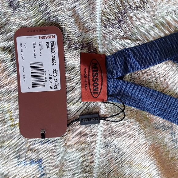 BNWT Missoni sleeveless top - Picture 9 of 9